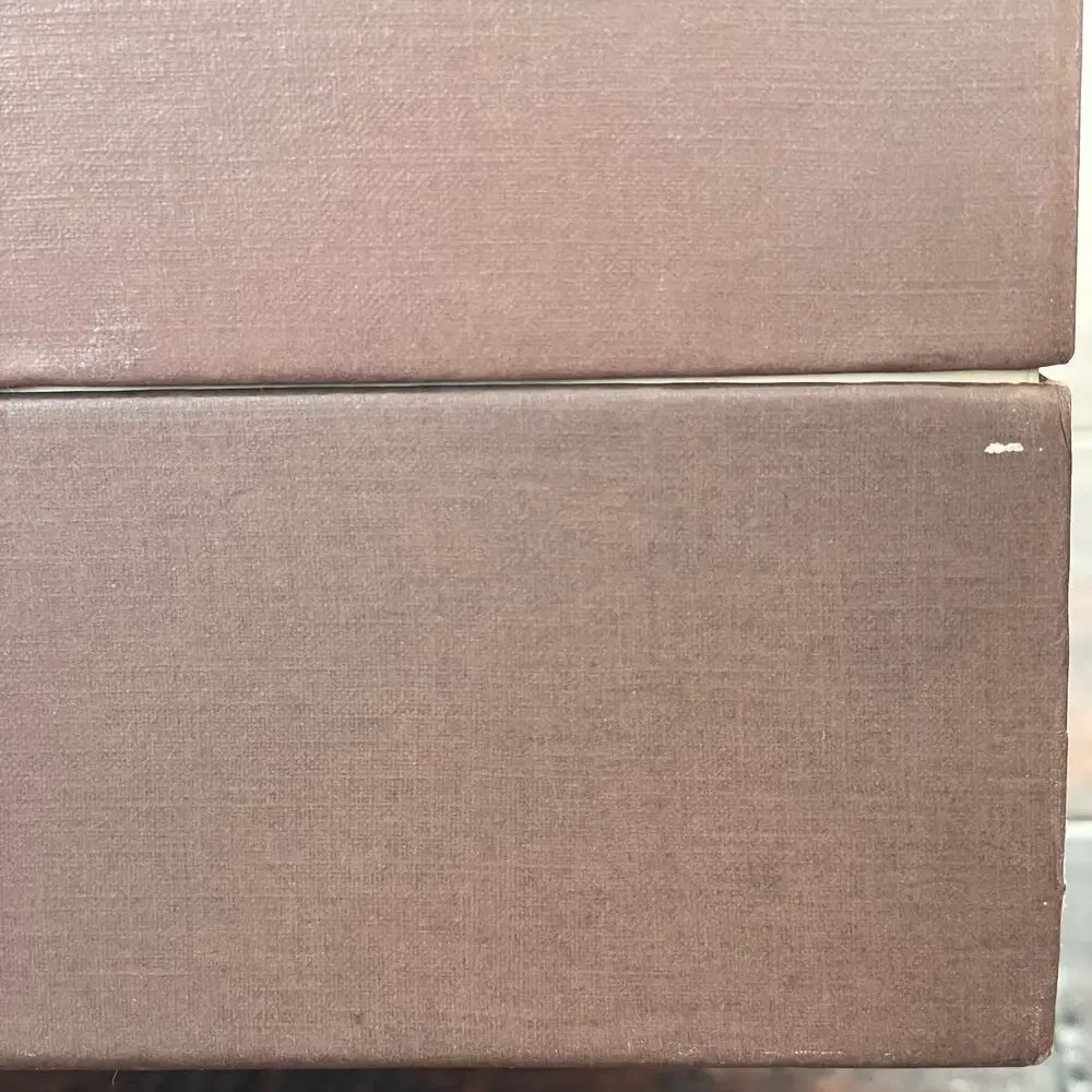 Louis Vuitton Gift Box Authentic Large Empty Storage Brown Imperfect READ